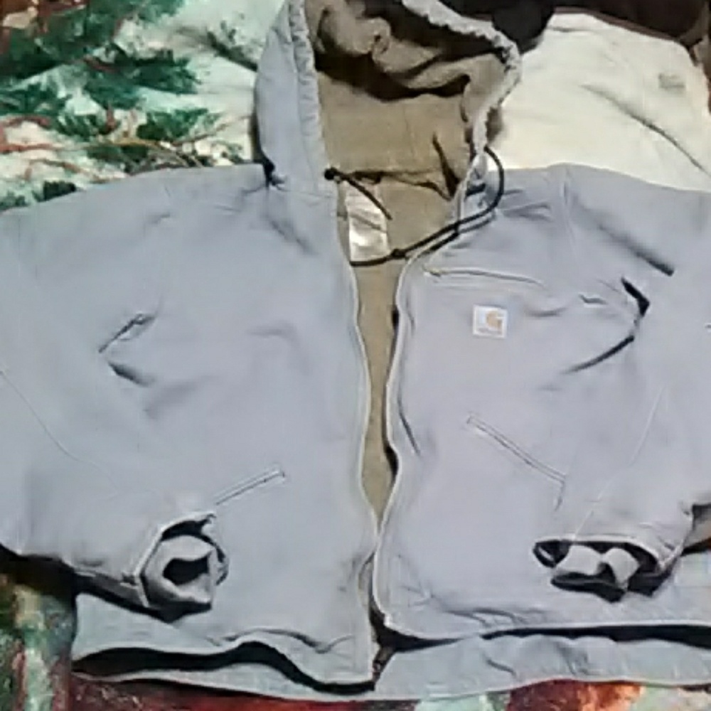 Womens carhart baby blue jacket